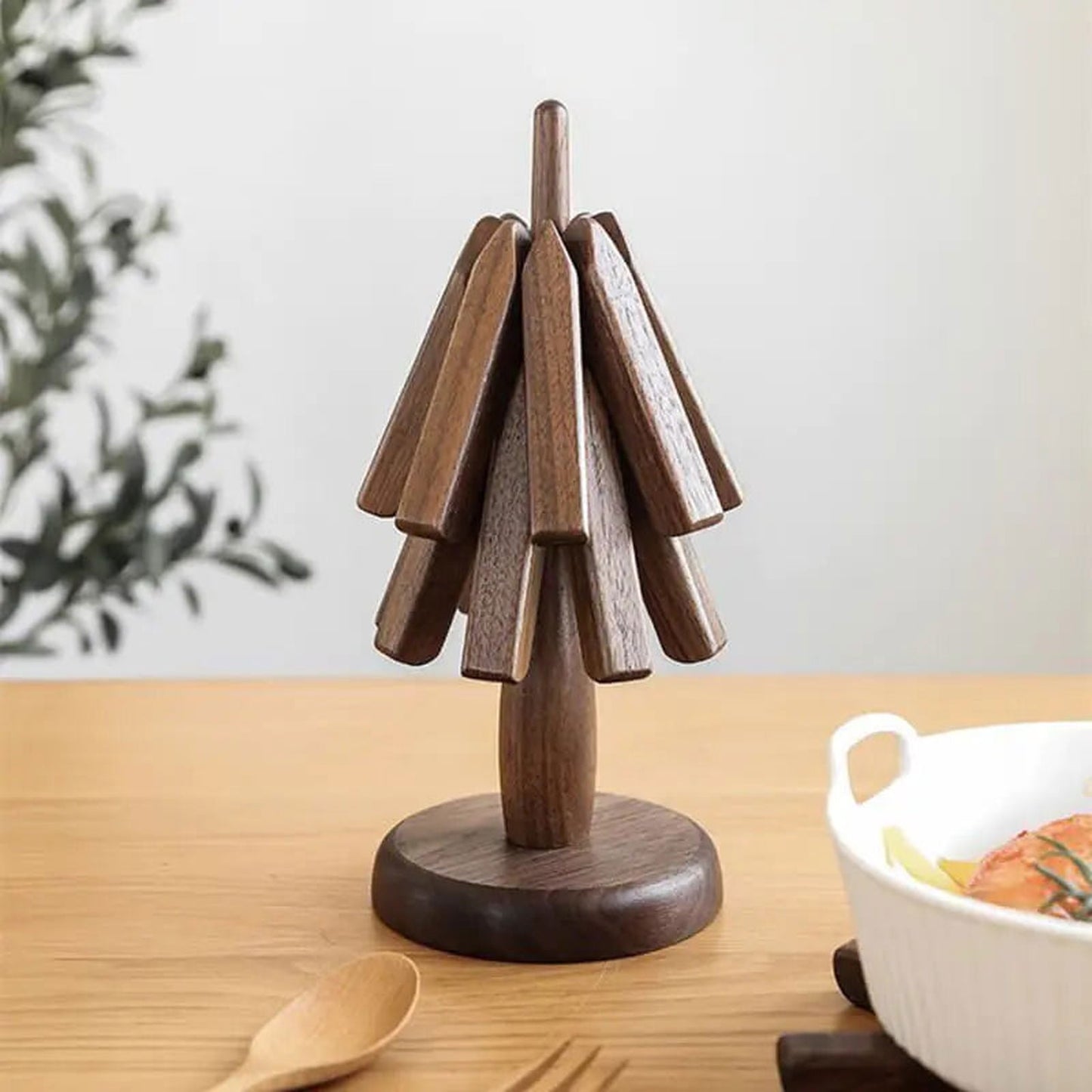 Houten onderzetter