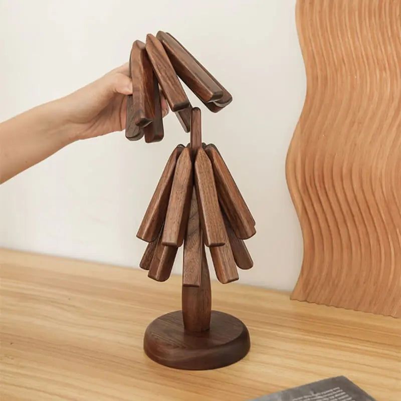 Houten onderzetter