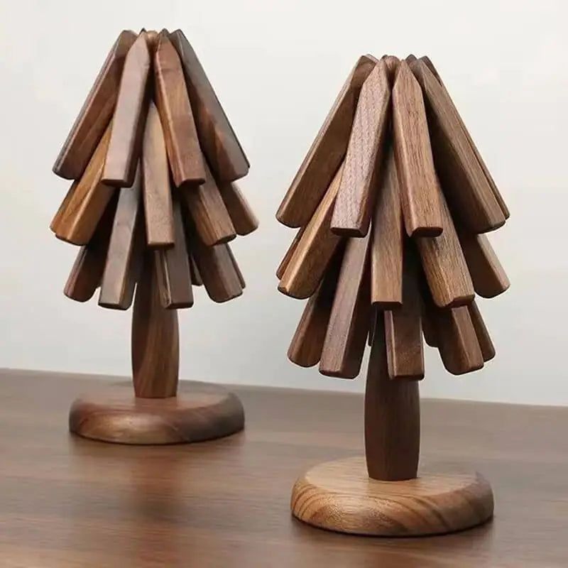 Houten onderzetter