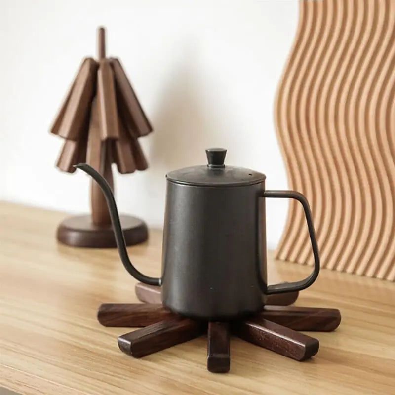 Houten onderzetter