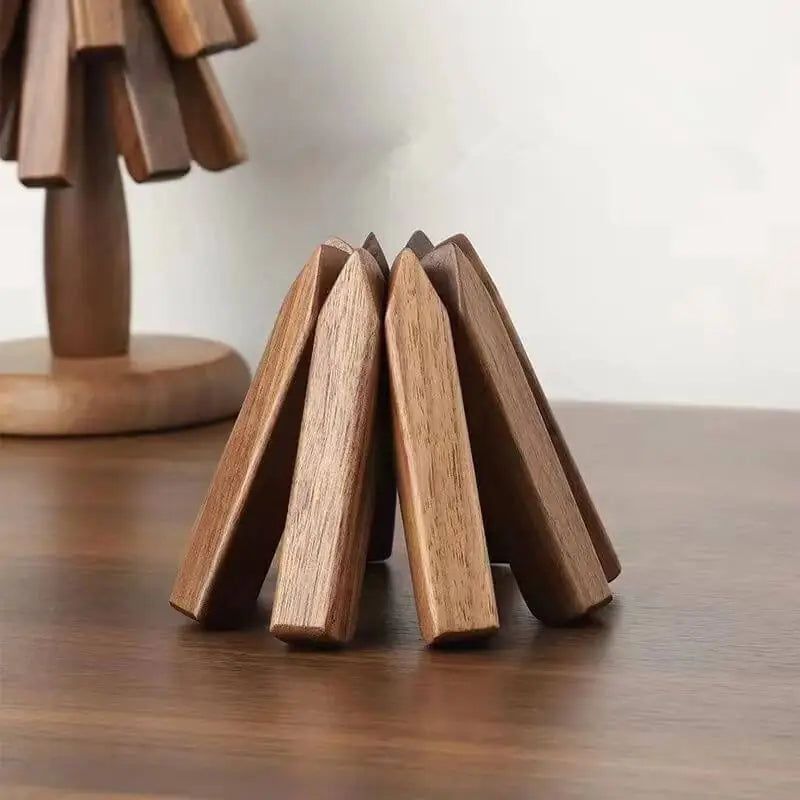 Houten onderzetter