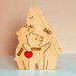 Puzzle Familiare in Legno Personalizzato: Ricordo Unico e Senza Tempo 